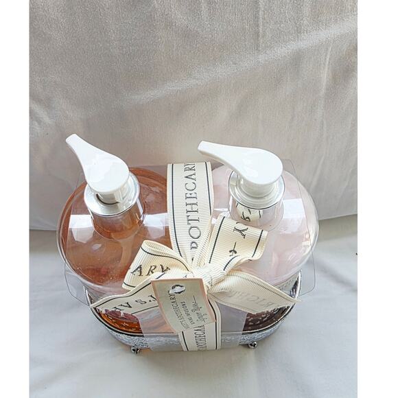 Wrights Apothecary 2 Piece Ginger Rose Lotion & Hand Soap Set Gift Set - Picture 4 of 12